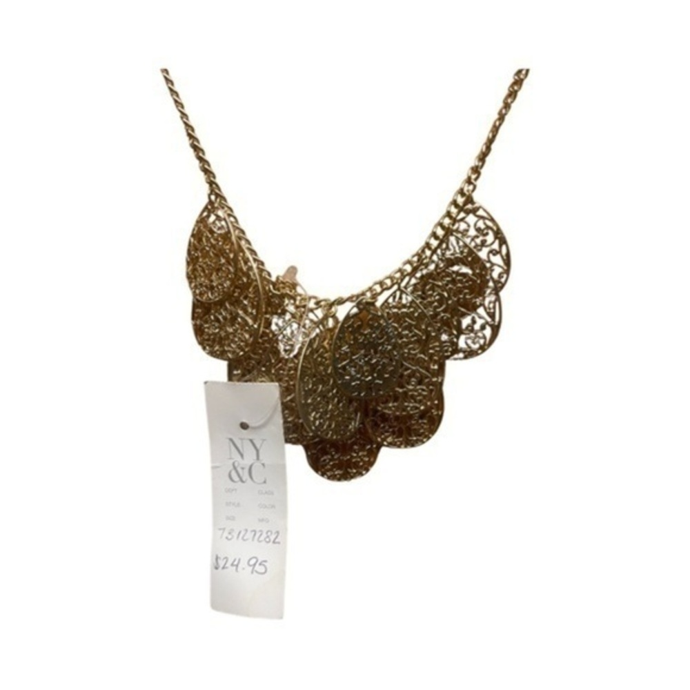 New York & Co. NWT-goldadjustable necklace